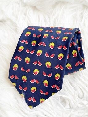LONGCHAMP men’s silk tie
